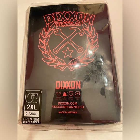 Dixxon 2-Pair Men’s Boxer Briefs Size XXL NEW - Picture 5 of 5